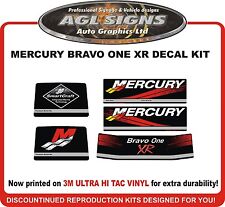 Mercury Bravo One Xr Racing Outdrive Reproduction Decal Kit  Mercruiser