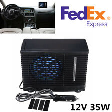 Portable 12v 3a Abs Evaporative Air Conditioner Air Cooler Fans For Homecarsuv