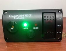 Marine Boat Bilge Alarm And Pump Switch Abs Manual Automatic Off Spring Return