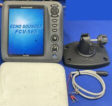 Furuno Fcv-585 Color Lcd Fishfinder Sonar Sounder Display W Cover Mount
