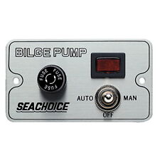 Bilge Pump Control Switch For Boats - Automatic Off And Manual Switch Positions