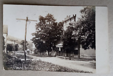 Latham Ohio Real Photo Postcard 1908 Main St Pike County Beaver Piketon Waverly