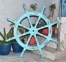 36 Wooden Ship Wheel Ships Steering Wheel Boat Pirate Ship Nautical Decor Gift