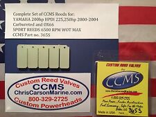 Ccms Yamaha Sport Outboard Reed Valve 200hp Hpdi 225250hp 00-04carbox66 Pn365s