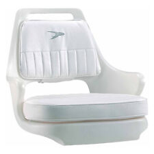 Wise Pilot Helm Chair With Cushion Set Fishing Boating Marine Accessories White