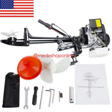 Useful 4 Stroke 3.6 Hp Heavy Duty Outboard Motor 55cc Boat Engine W Air Cooling