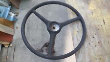 Antique Chris Craft Boat Steering Wheel With Steering Column Gear 30s Era
