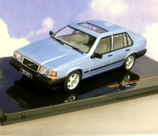 Excellent Ixo Diecast 143 1990 Volvo 940 Turbo In Light Metallic Blue Clc411