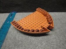 Lego Part Boat Hull Brick 16x13x2 Reddish Brown 64651 Authentic Lego Brand