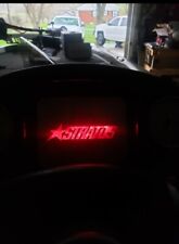 Stratos Boat Center Dash Plate - Led Lite-up - Brushed Finish Stainless Steel