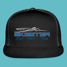 Skeeter Fishing Boats Logo Black Trucker Hat Cap Adult Size
