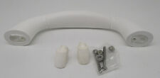 256-31444-00 Boat Grab Rail Handle White Plastic 250mm With Ss Hardware 