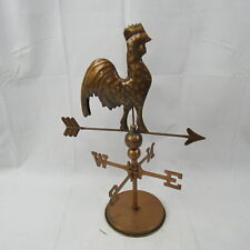 Rooster Copper Weathervane Wind Vane Barn Farm Country Plains Home Dcor
