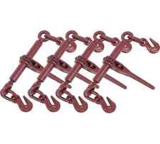 4 Pack Ratchet Chain Binder 14 - 516 Chain Binders Tie Down Hauling