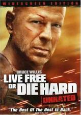 Live Free Or Die Hard Unrated Edition - Dvd By Bruce Willis - Very Good