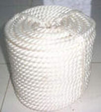12x200 Twisted 3 Strand Nylon Rope With Thimble