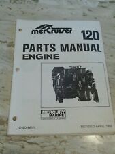 Mercruiser Marine 120 Engine Parts Catalog Manual 1982 C-90-86171 5192049 Up