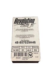 Mercury Revolution 4 14.625 X 21 Pitch Left Hand Propeller Brand New In Box