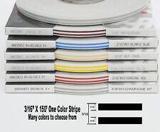 316 316 X 150 Roll Of Thin Accent Pinstripe Stripe In Many Colors