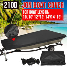Heavy Duty For Jon Boat Cover Protection 10-12ft12-14ft14-16ft L Waterproof