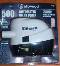 Attwood 4505-7 Sahara Automatic Bilge Pump 500 Gph 12 Volt