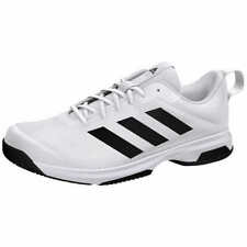 New Adidas Mens Running Shoes White Black Mens Athletic Sneaker -fast Free Ship