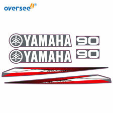 For Yamaha 90hp 2 Stroke Outboard Graphicssticker Kit Top Cowling Sticker
