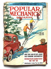 Popular Mechanics February 1959 Car Drives A Ski Lift 707 Jet Modelmakers Lathe