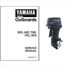 Yamaha 50 60 70 75 90 Hp 2-stroke Outboard Motor Service Repair Manual Cd
