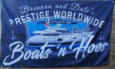 Boats N Hoes Prestige Worldwide Flag Banner Breeze Flag 3x5 Ft. Free Shipping