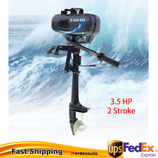 3.5 Hp 2 Stroke Outboard Motor Fishing Boat Engine Water Cooling System Newest