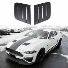 Matte Black Hood Vent Heat Extractors Cover For 2018-2021 Ford Mustang 422083