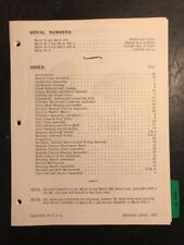 Mercury Outboard Mark 30 Parts List Catalog Manual Kiekhaefer Printed 1958