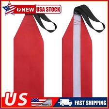 Red Safety Flag Kayak Canoe Towing Warning Flag Fishing Boat Accessories