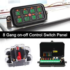 8 Gang Switch Panel Electronic Relay System Fuse Relay Box Marine Boat Atvs Utvs