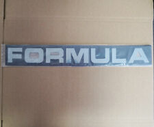 1pc New Formula Emblems 3d Letter Boat Badges Logo Sign Nameplate Chrome