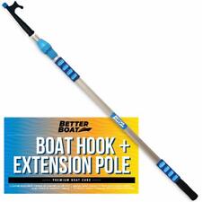 Boat Hook With Telescoping Pole And Standard Screw End 34 Thread With Extens..