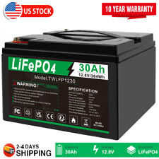 Lifepo4 Deep Cycle Lithium Battery For Rv Marine Off-grid Solar System 20ah 30ah