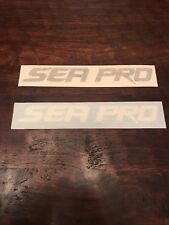 Sea Pro Boats Decal