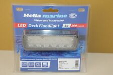 Hella Marine Led Deck Floodlight 3w 200 Lumen 980670301 9-33v New Sealed