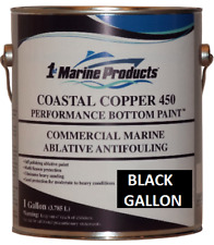 Marine Coastal Copper 450 Ablative Antifouling Bottom Boat Paint Black Gallon