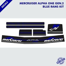 2016 Mercruiser Alpha One Gen.2 Complete Decals Kit Blue Rams Sticker Set68