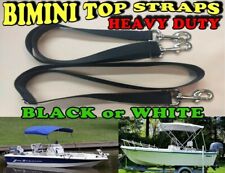 2 Heavy Duty Bimini Top Straps-3 Sizes- Swivelslide Buckles Boats-covers