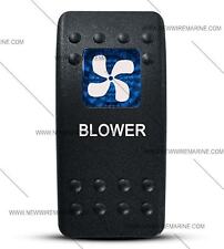 Labeled Contura Ii Rocker Switch Cover Only Blower Blue Window