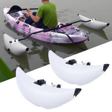 2x Pvc Inflatable Outrigger Kayak Canoe Fishing Boat Float Tube Stabilizer Kit