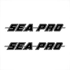 Sea Pro Boat Marine Decals Set Of 2 Oem New Oracle