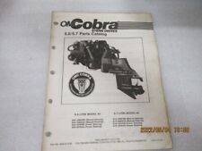 Pm111 1986 Omc Cobra 5.05.7 Preliminary Edition Parts Catalog Manual Pn 984412