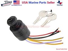 Ignition Key Switch Boat Push To Choke 6 Wires For Mercury Outboard 87-88107 A5