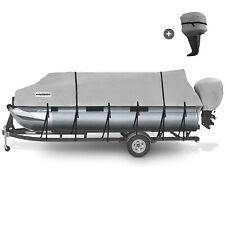 King Bird 17-20ft Heavy Duty Trailerable Pontoon Boat Cover Storage 600d Oxford