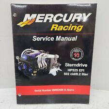 Mercury Racing Sterndrive Hp525 Efi Repair Shop Service Manual 90-8m8000085